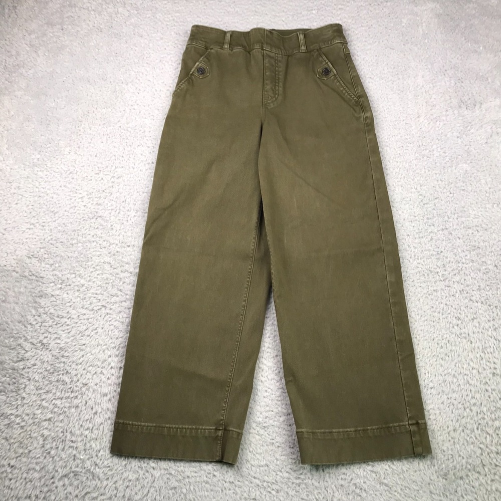 SPANX Olive Green Wide Leg Pants
